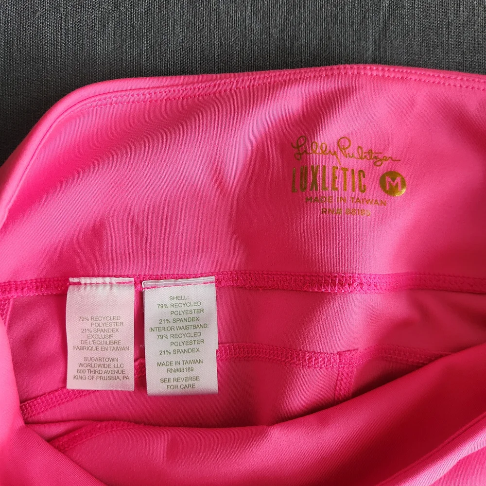 Lilly Pulitzer Bright Pink Women's Bike Shorts - Picture 6 of 6